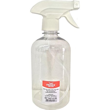 Spray Pulverizador Gatilho Branco 500ML