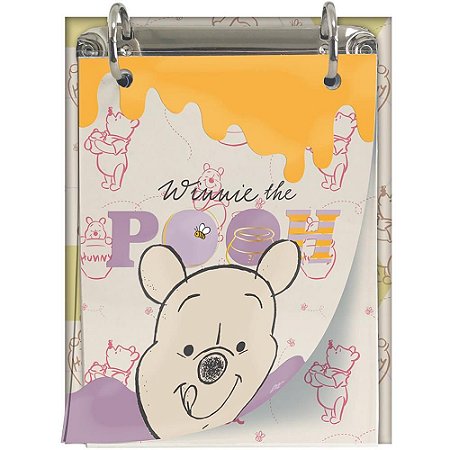 Bloco para Ficheiro Pooh Decorado 80F