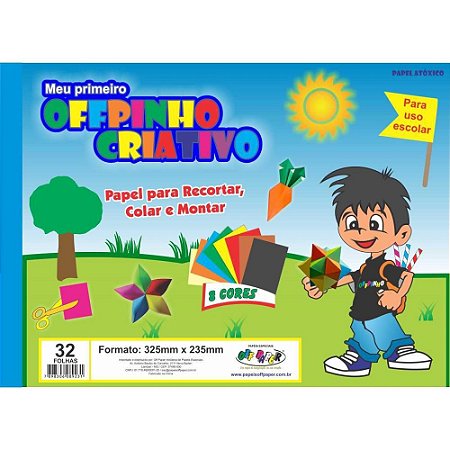 Bloco para Educacao Artistica Meu Primeiro Offpinho Criativo