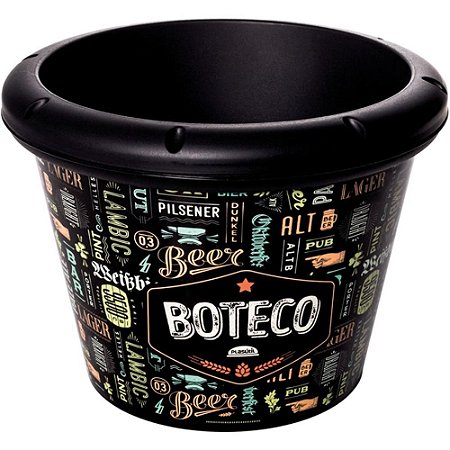 Pote Plastico Balde para Cerveja HAPPY Hour