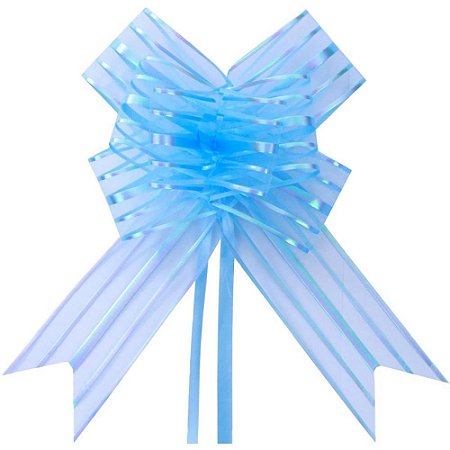 Laco Pronto Liso 32MMX47CM Organza Azul Claro