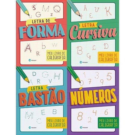Livro Caligrafia Divertida 16PGS 20X27CM