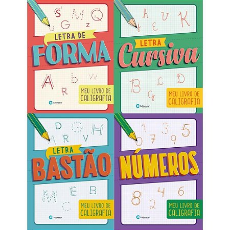 Livro Caligrafia Divertida 16PGS 20X27CM