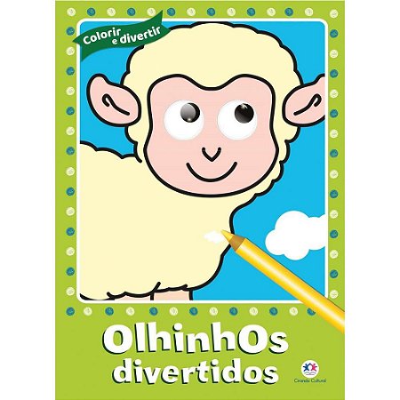 Livro Infantil Ilustrado Olhinhos Divertidos