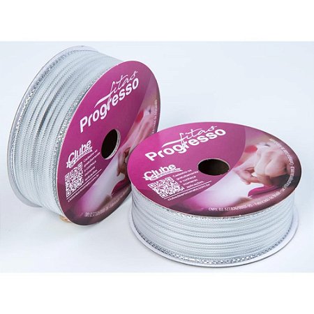 Fita Metalizada 25MM 10M. Prata ARAMADA (7891521662050)