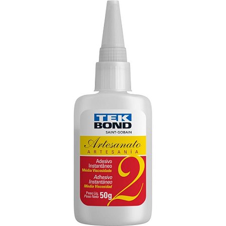 Cola Adesivo Instantaneo Artesanato 2 50G