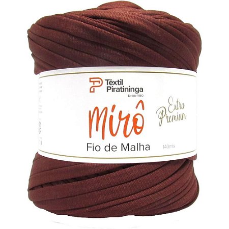 Fio de Malha Marrom 140M Miro Premium