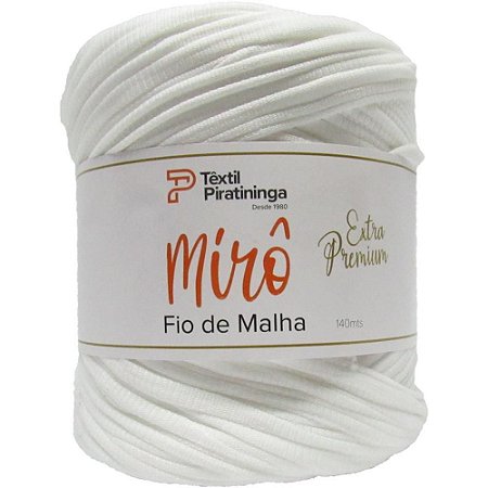 Fio de Malha Branco 140M Miro Premium