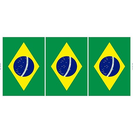 Decoracao Copa do Mundo TNT 1,40M 40G Bandeira Brasil