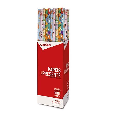 Papel Presente 100X70CM. Infantil