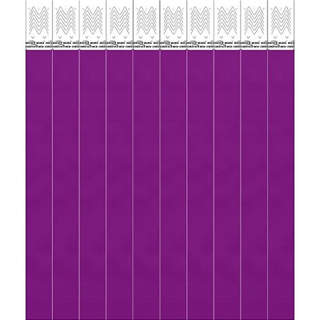 Pulseira Identificacao MED Roxo