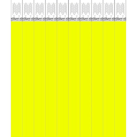 Pulseira Identificacao MED Yellow