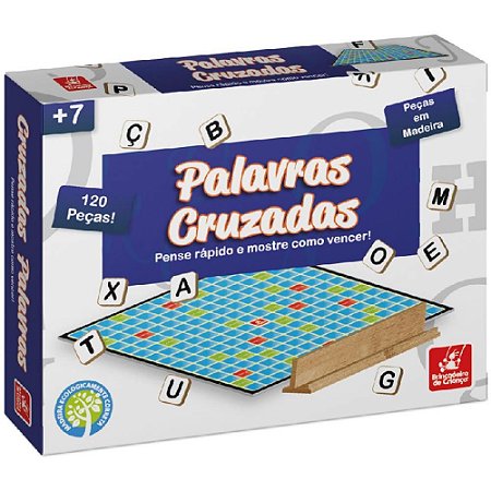 Jogo de Tabuleiro Palavras Cruzadas (7898945427814)