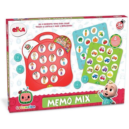 Jogo da Memoria Cocomelon Memo MIX