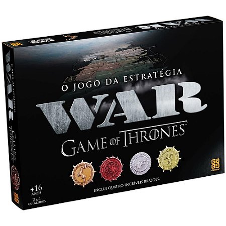 Jogo de Tabuleiro WAR Game OF Thrones