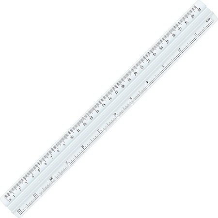 Regua de Aluminio CIS 30CM.