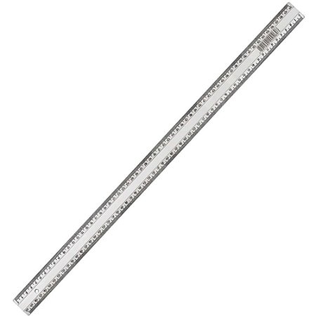 Regua Plastica Super Cristal 60CM.