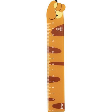 Regua Plastica 15CM - Estampa Sortida PET