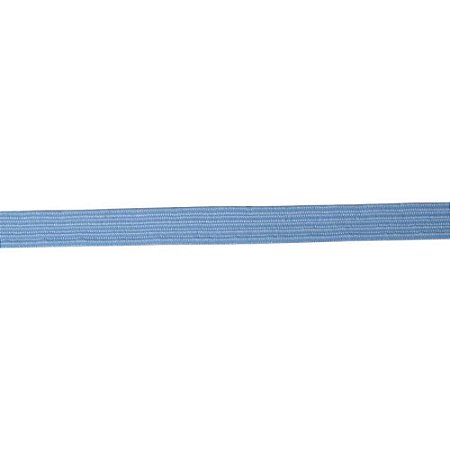 Elastico Costura Poliester Chato 7MMX10M Azul Bebe
