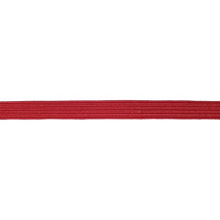 Elastico Costura Poliester Chato 7MMX10M Vermelho