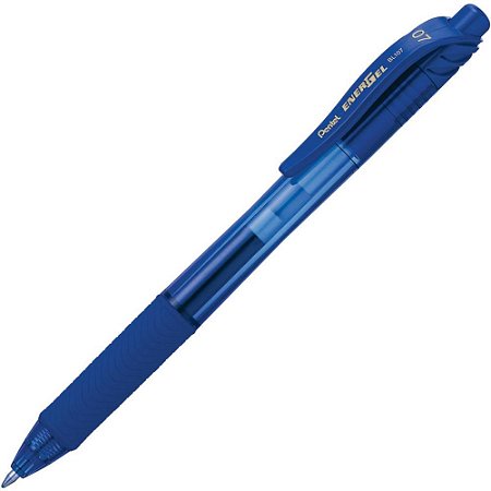 Caneta GEL ENERGEL Retratil 0.7MM Azul