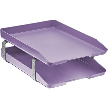 Caixa Correspondencia Dupla Acrilica Classic Lilas
