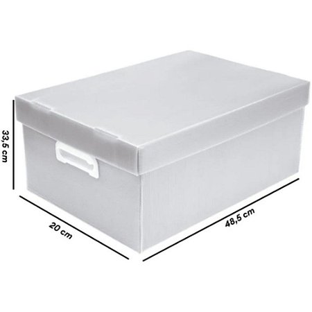 Caixa Organizadora Novaonda Cristal EXG 48X33X20