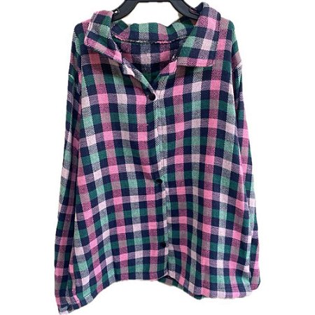 Fantasia Festa Junina Camisa Xadrez Menina G (S)