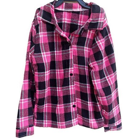 Fantasia Festa Junina Camisa Xadrez Menina M (S)