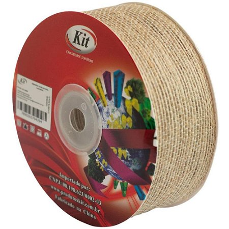 Fita ARAMADA de Juta 38MMX10M. Natural