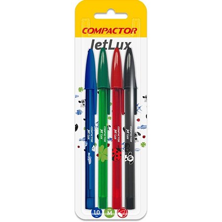 Caneta Esferografica JET LUX II 4 Cores
