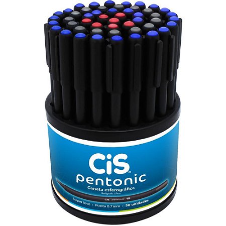 Caneta Esferografica CIS Pentonic 0,7MM 3 Cores SOR