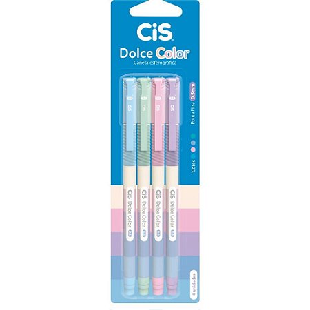 Caneta Esferografica CIS Dolce Color 0,5MM (S)