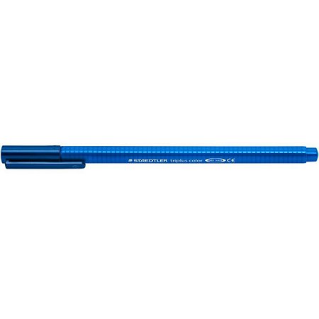 Caneta com Ponta Porosa Triplus Hidrocor 323 Azul
