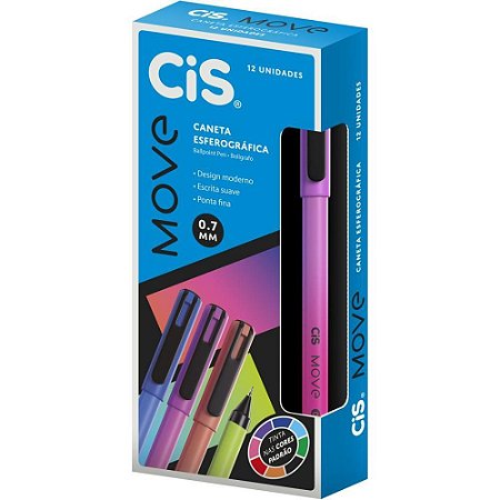 Caneta Esferografica CIS Move 0.7MM RS