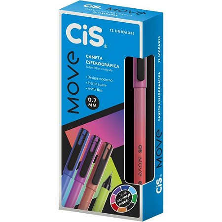 Caneta Esferografica CIS Move 0.7MM VM