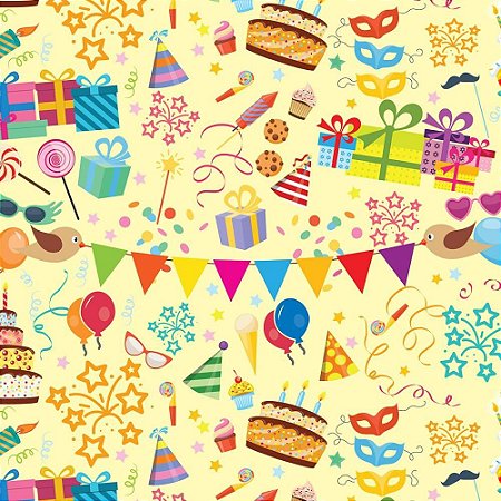 Papel Presente Bobina Couche 60CM. MOD.155 Presentes - 100M Gessele