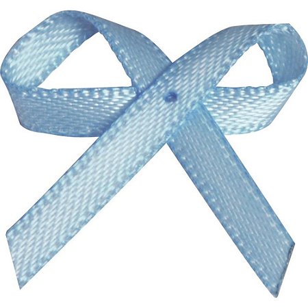 Laco de Cetim N.00 182 Azul Bebe