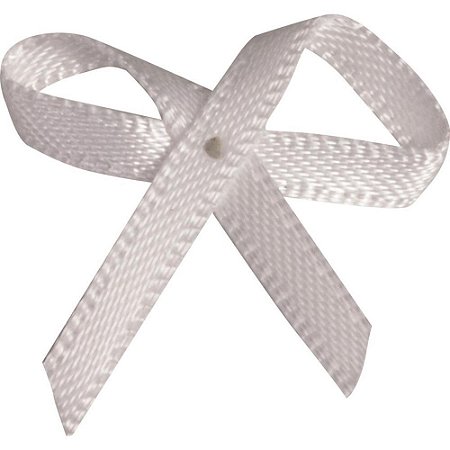 Laco de Cetim N.00 001 Branco PCT.C/50