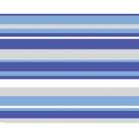 Papel Presente Bobina Couche 40CM.MOD.345 Listrado Azul