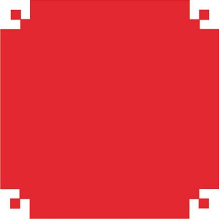 Papel Presente Bobina Couche 60CM.MOD.01 Vermelho 100MT VMP