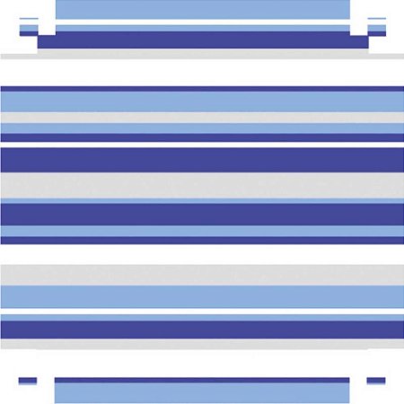 Papel Presente Bobina Couche 60CM.MOD.345 Listrado Azul
