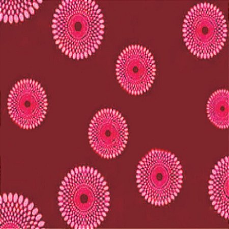 Papel Presente Bobina Couche 60CM.MOD.503 Caleidoscopio VM.