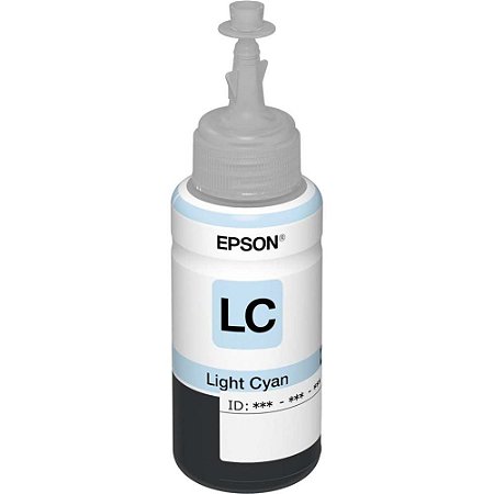 Refil de Tinta EPSON 673 LIGHT Ciano 70 ML.