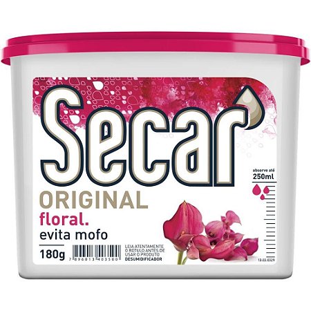 Desumidificador Secar Original Floral 180G.