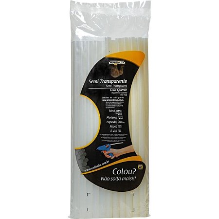 Cola Quente Refil Grossa 1KG.SEMI-TRANSP.11,2X30