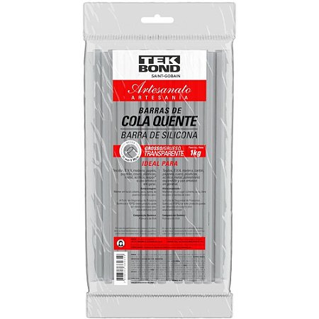 Cola Quente Refil Grossa 1KG.TRANSPARENTE