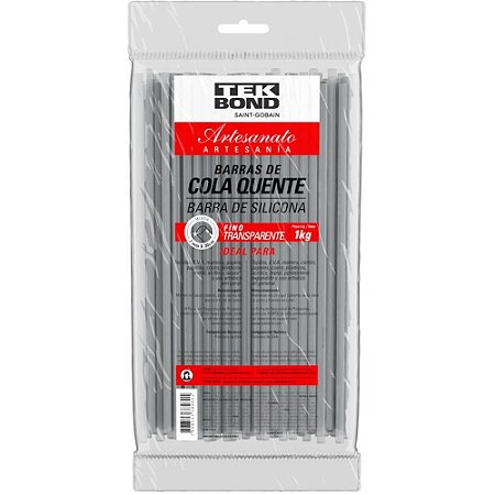 Cola Quente Refil Fina 1 Kg.transparente