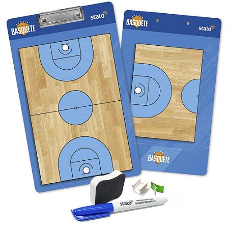 Prancheta Tatica Basquete 37,5X23CM 4PCS