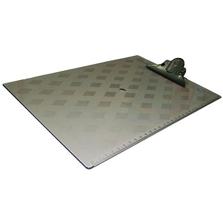 Prancheta Plastica A4 Pren.plast Regua Lateral FM